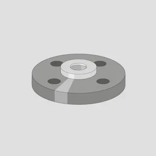 SANIT Flanschanschluss d63,PN25/SDR9,0 Flachdichtung