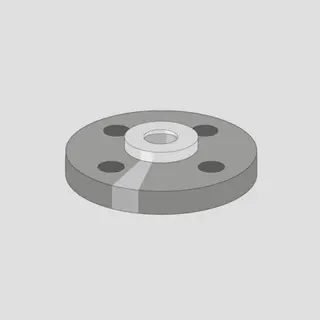 SANIT Flanschanschluss d75,PN16/SDR13,6 Flachdichtung