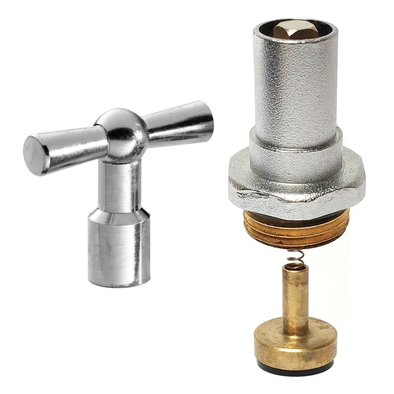 HS Steckschlüsseloberteil f.Auslaufvent. mit RV 1/2" matt verchromt 92260015