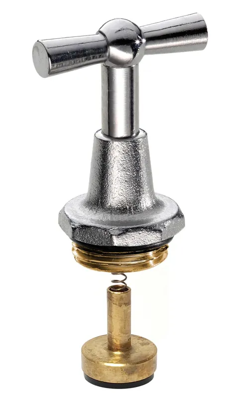 HS Oberteil für Auslaufventil mit RV 1/2" matt verchromt 92255015