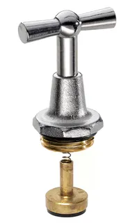 HS Oberteil für Auslaufventil mit RV 1/2" matt verchromt 92255015