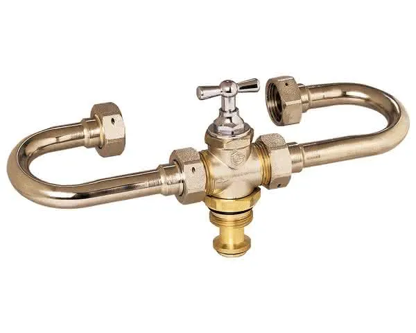 Rossweiner Ventilwasserzählergarnitur 3/4" BL:110mm, 1270870