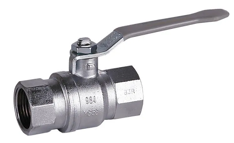 comfort-Kugelhahn Universal für Gas und Trinkwasser DN 32 (11/4") Hebelgr. Ms/vc