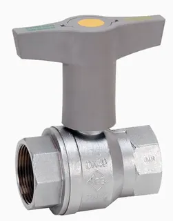 comfort-Kugelhahn Universal für Gas und Trinkw. DN 50 (2") Iso-T-Griff Ms/vc