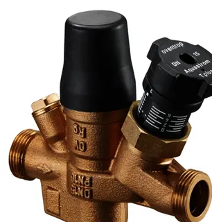 Oventrop Aquastrom T-Plus DN 25 Rotguss AG mit Entleerung, Nr. 4206608