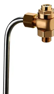 Oventrop Probenahmeventil Aquastrom P DN10,3/8",Rotguss/Edelstahl, 4209103