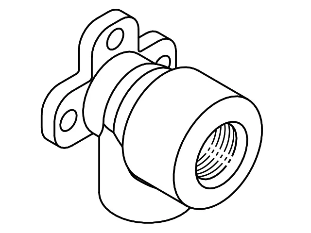 aquatherm green Wandscheibe 25mm x 3/4"IG