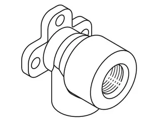 aquatherm green Wandscheibe 25mm x 1/2"IG