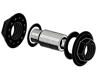 aquatherm Hohlwandanschlussstück 1/2" – Bild 2