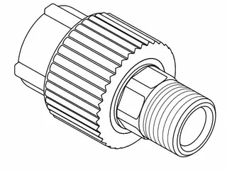 aquatherm green Ü. Stück 25mm x 3/4"AG 6K