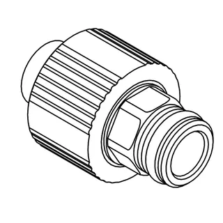 aquatherm green Ü. Stück selbstd. A20mm x 1/2"AG 6K