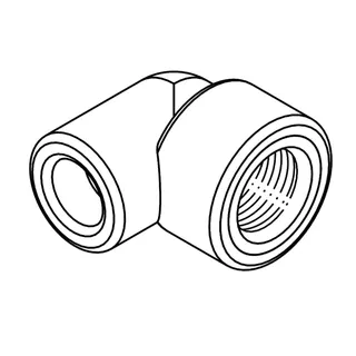 aquatherm green Ü-Winkel 90 Grad 20mm x 3/4"IG