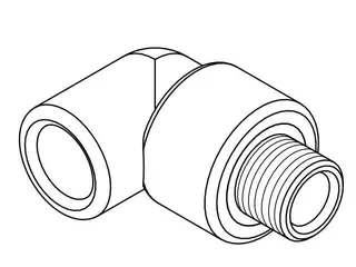 aquatherm green Ü-Winkel 90 Grad 32mm x 1"AG