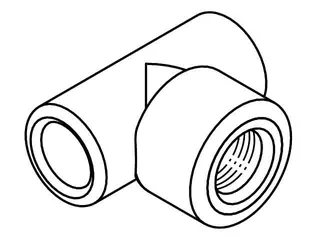 aquatherm green Ü-T-Stck 32 x 1"IG x 32mm