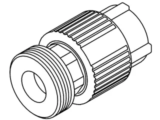 aquatherm green Gegenstück 20mm x 1"AG für ISO-Vers.