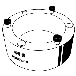 aquatherm Verläng. f.Univ.-schälg.40mm