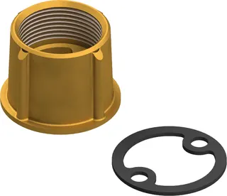 SBK Anschlußblock 4001 11/4" mit Flach- dichtung, Nr. 8003000