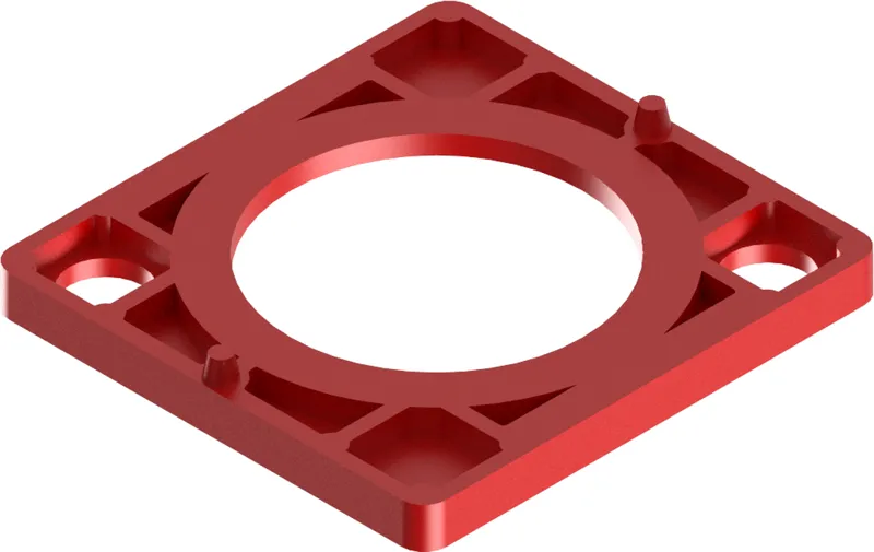 SBK Distanzstück rot 5mm lang Nr. 6013092
