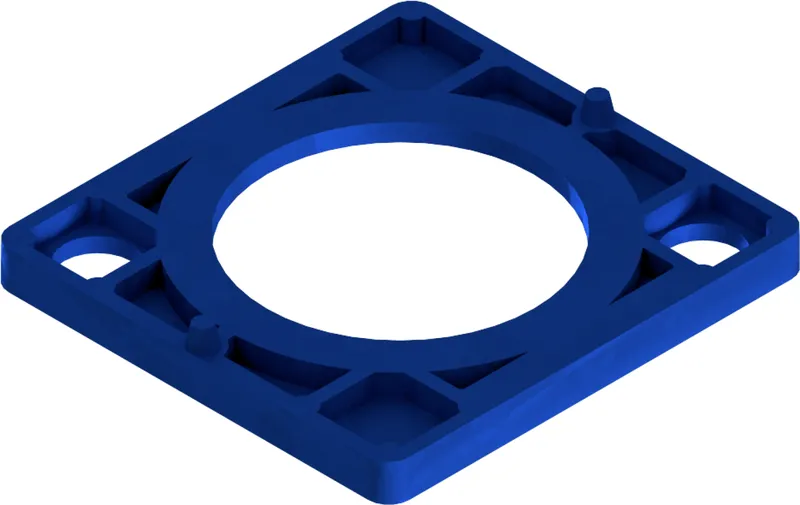 SBK Distanzstück blau 5mm lang Nr. 6013093