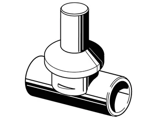 aquatherm green Unterputzventil Behörde kurz 32mm