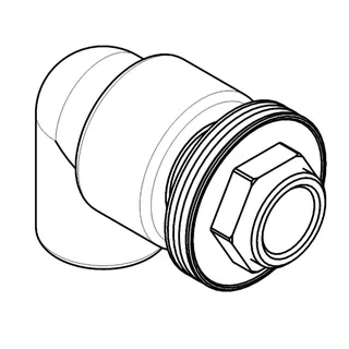 aquatherm green Anschl.-Winkel 20mmx1/2"IGx3/4"AG 30mm – Bild 2