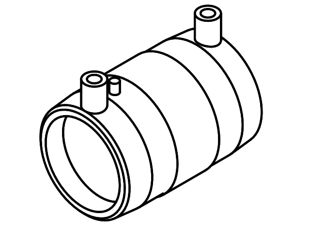 aquatherm green E-Muffe 160mm