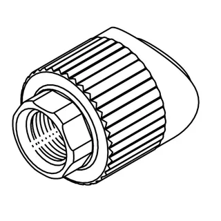 aquatherm green Einschweißsattel 90mm x 3/4"IG 6K