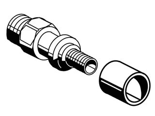 aquatherm grey Ü-Stck 16mm x 1/2"AG MS