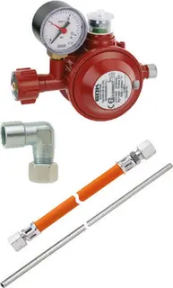 GOK Herdanschluss-Set PN 16, 0207010 für Flüssiggasflaschen bis 14 kg