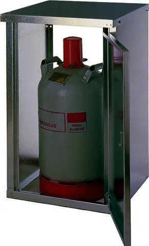Flaschenschrank für 2 Flaschen (11kg) 750x840x400mm, Nr.18514