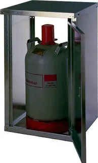 Flaschenschrank für 2 Flaschen (11kg) 750x840x400mm, Nr.18514