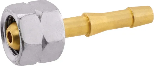 Überwurfmutter m.Schlauchtülle 3/8" liX9mm Tülle 14008