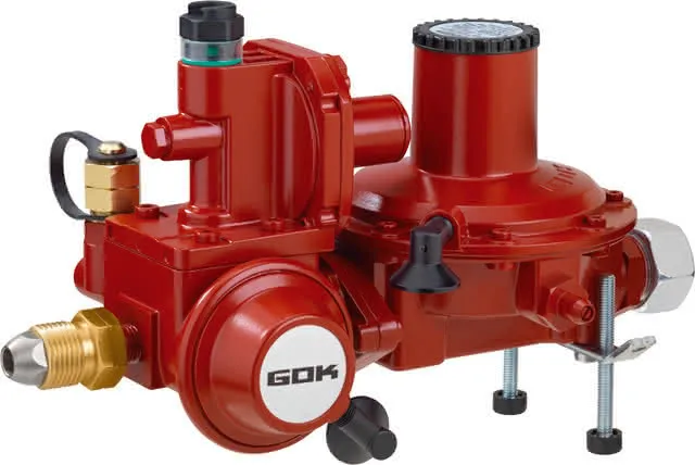 GOK Behälterregler-Kombination Typ 052 POL x RVS 18 50mbar 12kg/h, Nr.0524712