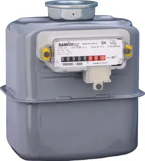 GOK Balgengaszähler Einrohr G4 2"IG Nr.05687