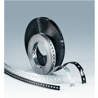 Montagelochband 17 x 1,0 mm verzinkt per Rolle a' 10 m