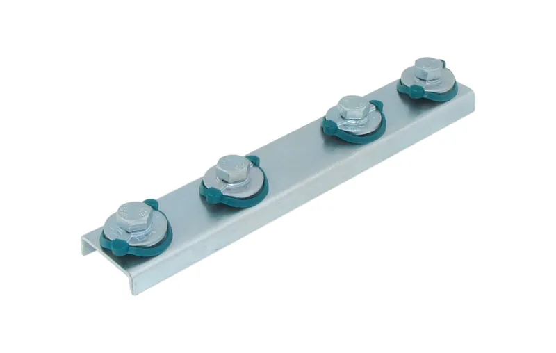 Bis RapidRail Schienenverbinder verzinkt 200mm, 6543001 f.Schiene WM0,1,15,2,30