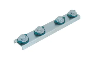 Bis RapidRail Schienenverbinder verzinkt 200mm, 6543001 f.Schiene WM0,1,15,2,30
