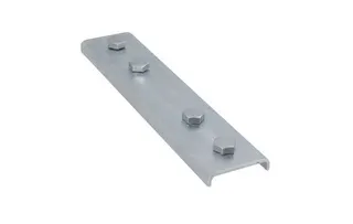 Bis RapidRail Schienenverbinder verzinkt 250mm, 6543004 f.Schiene WM3