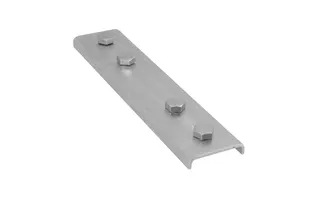 Bis RapidRail Schienenverbinder verzinkt 250mm, 6543004 f.Schiene WM3 – Bild 2