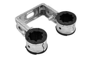 BIS Doppelrohrschelle verz. 15 mm, 321 5 015 – Bild 2