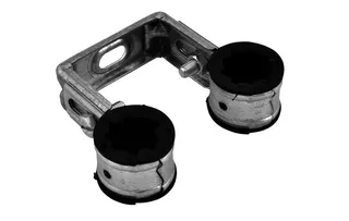 BIS Doppelrohrschelle verz. 3/4" 28 mm, 321 5 027 – Bild 2