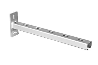 Bis Wandkonsole WM 3 50x40mm, 550mm lang – Bild 2