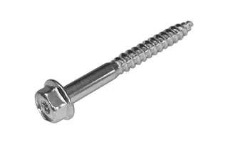 Sechskantholzschraube DIN 571 M 8 x 50 mm verzinkt – Bild 2
