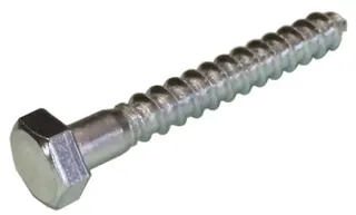 Sechskantholzschraube DIN 571 M 10 x 80 mm verzinkt