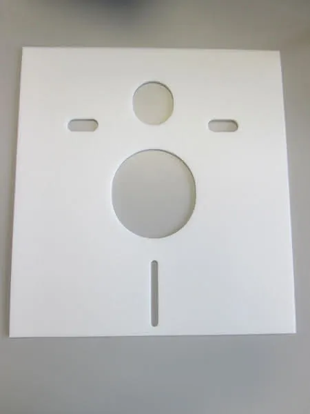 sanibel-Schallschutz-Set für Wand-WC und Bidet RG 100/5mm