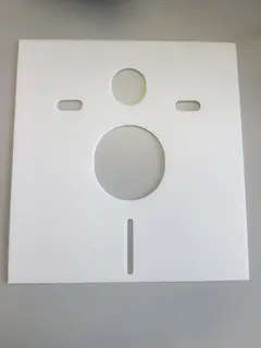 sanibel-Schallschutz-Set für Wand-WC und Bidet RG 100/5mm