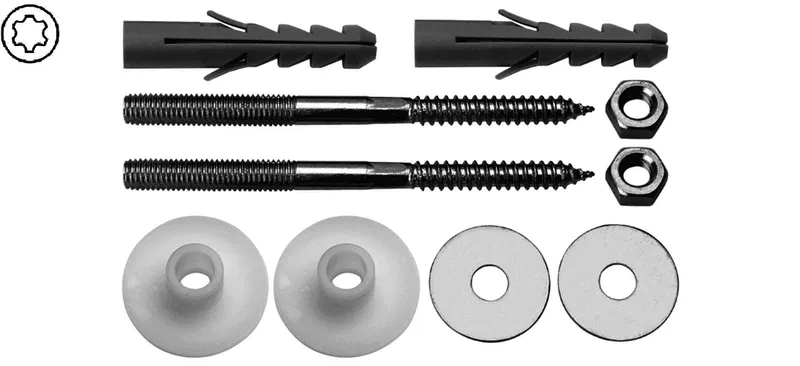 ASW Schwerlast-Waschtisch-Befestigung M10x100mm Nr.450041
