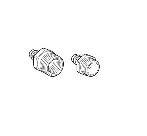 Geberit Set Stecknippel Zulauf zu Hygienefilter