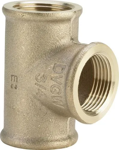 Viega T-Stück aus Rotguss 1"