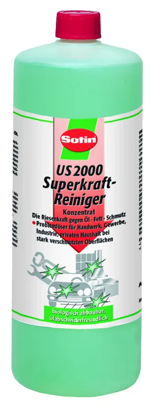 Sotin US 2000 Superkraftreiniger, Konz. 1 ltr Flasche